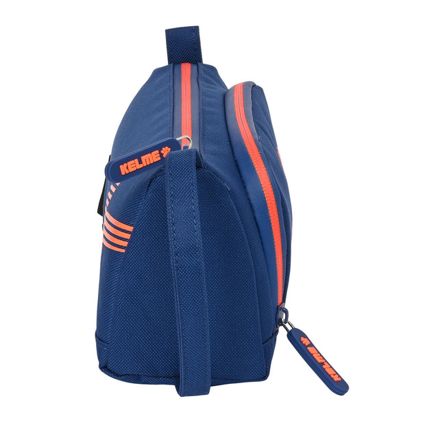 Trousse Scolaire avec Accessoires Kelme Navy blue Orange Blue marine (20 x 11 x 8.5 cm) (32 Pièces)