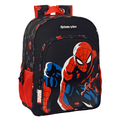 Cartable Spiderman Hero Noir (33 x 42 x 14 cm)