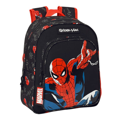 Sac à dos enfant Spiderman Hero Noir (27 x 33 x 10 cm)