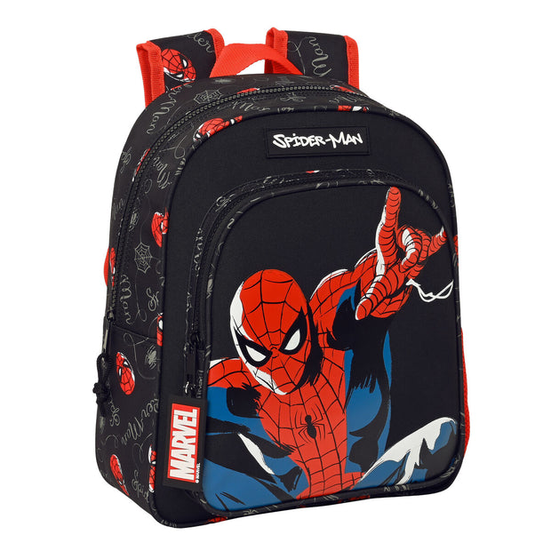 Sac à dos enfant Spiderman Hero Noir (27 x 33 x 10 cm)