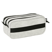 Trousse Fourre-Tout Triple Kappa Grey knit Gris (21,5 x 10 x 8 cm)