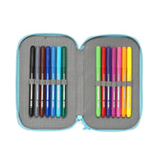 Trousse Scolaire avec Accessoires The Paw Patrol Funday Rouge Bleu clair (12.5 x 19.5 x 4 cm) (28 pcs)