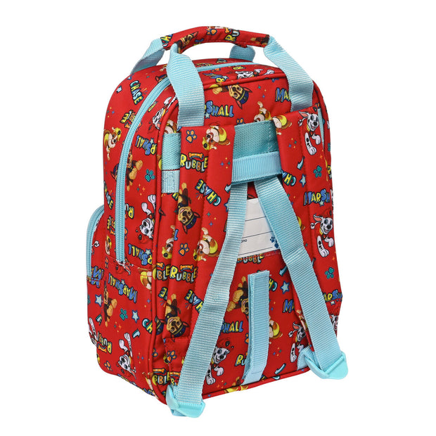 Sac à dos enfant The Paw Patrol Funday Rouge Bleu clair (20 x 28 x 8 cm)