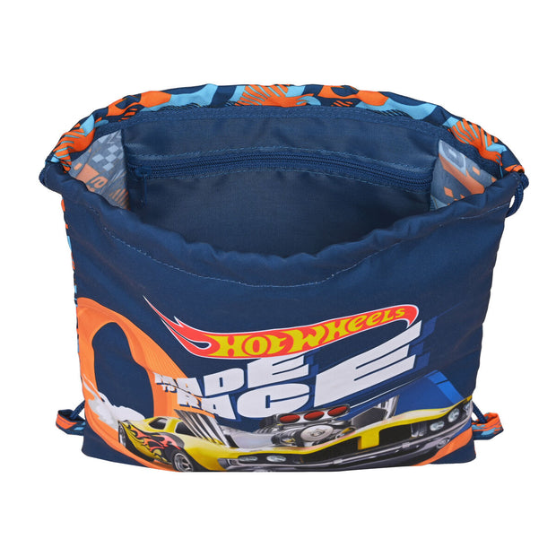 Sac à dos serré par des ficelles Hot Wheels Speed club Orange (26 x 34 x 1 cm)