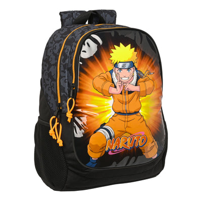 Cartable Naruto Noir Orange 32 x 44 x 16 cm