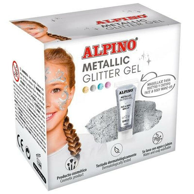 Maquillage pour les enfants Alpino Paillettes Gel 6 Pièces