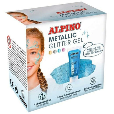 Maquillage pour les enfants Alpino Paillettes Gel 6 Pièces