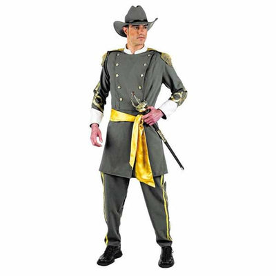 Déguisement pour Adultes Limit Costumes Soldat confédéré 4 Pièces Multicouleur