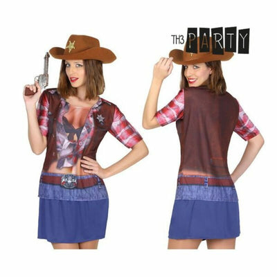 T-shirt pour adultes 6674 Cow-girl