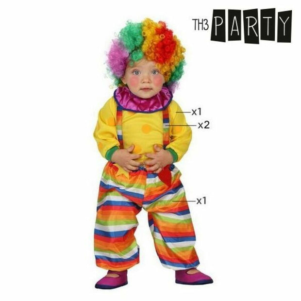 Déguisement pour Bébés Clown (3 Pcs)