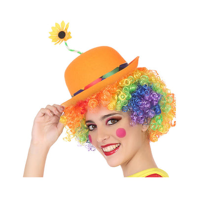 Chapeau de clown Orange