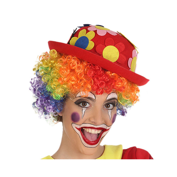 Chapeau Clown Rouge