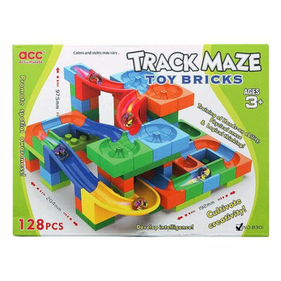 Jeu de construction avec blocs Track Maze 118063 (128 pcs)