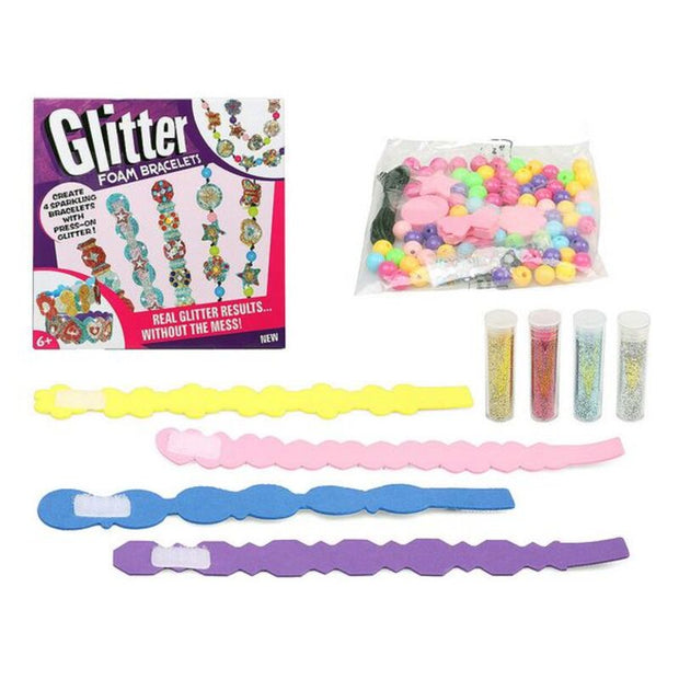 Ensemble pour activités manuelles Glitter Foam Bracelets 119916