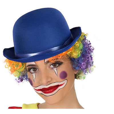 Chapeau de clown Bleu