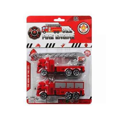 Camion de Pompiers De Friction Rouge Multicouleur 26 x 19 cm