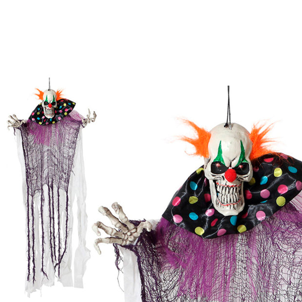 Clown à suspendre Halloween (120 x 80 x 10 cm)