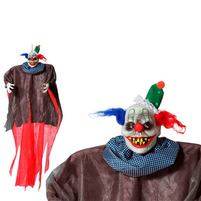Clown à suspendre Halloween (175 x 148 x 18 cm)
