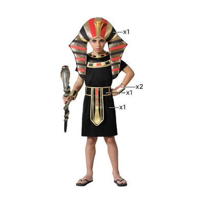 Déguisement Roi Égyptien Multicouleur