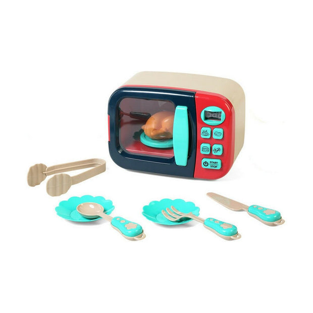 Micro-ondes jouets avec son jouet 31 x 21 cm