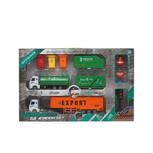 Jeu de Véhicules Sanitation