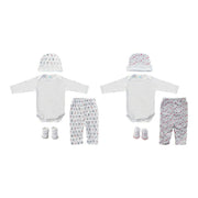 Coffret Bébé DKD Home Decor 0-6 Mois Coton (2 pcs)