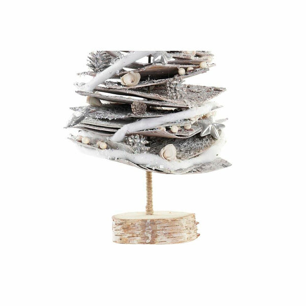 Sapin de Noël DKD Home Decor Naturel Enneigé Bouleau (34 x 34 x 102 cm)