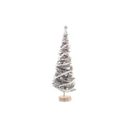 Sapin de Noël DKD Home Decor Naturel Enneigé Bouleau (34 x 34 x 102 cm)