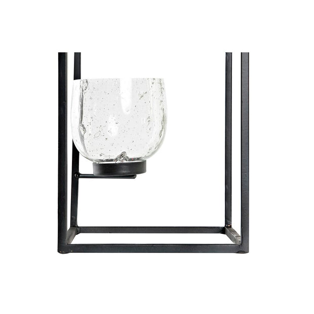 Bougeoir DKD Home Decor Verre Fer (18 x 18 x 76 cm)