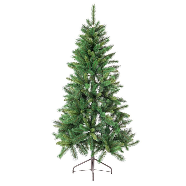 Sapin de Noël Vert PVC Métal Polyéthylène 210 cm