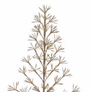 Sapin de Noël Doré Métal Plastique 90 cm