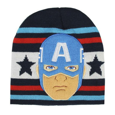 Bonnet enfant Captain America The Avengers Blue marine (Taille unique)