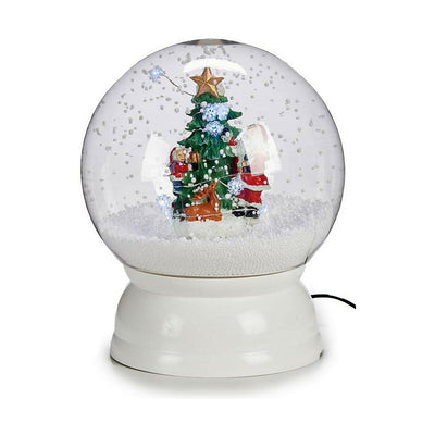 Boule de Neige Sapin de Noël 22 x 27 cm Plastique