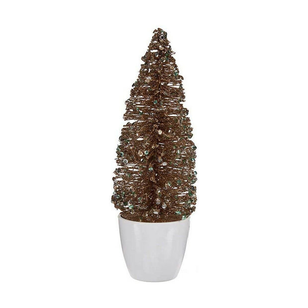 Sapin de Noël Petit Menthe Plastique champagne (9 x 28 x 9 cm)