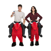 Déguisement pour Adultes My Other Me Ride-On Toro Rouge Taille unique