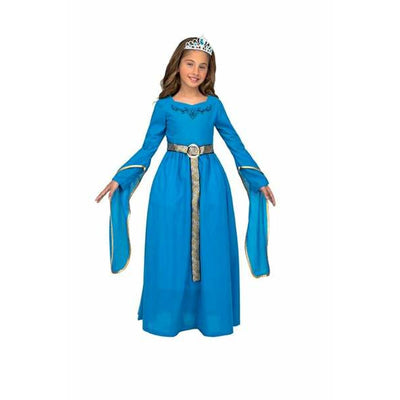 Déguisement pour Enfants My Other Me Princesse Médiévale Bleu (2 Pièces)