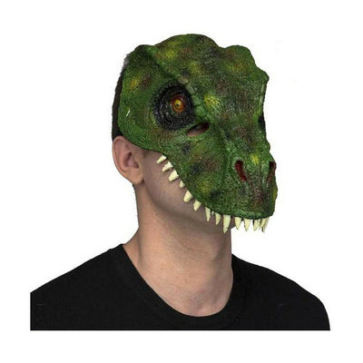 Masque My Other Me Vert Taille unique Dinosaure