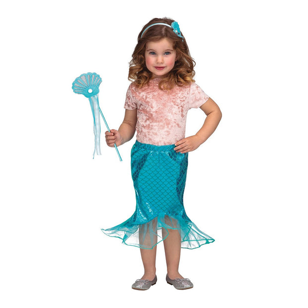 Déguisement pour Enfants My Other Me Sirène Bleu Tutu 3-6 ans (3 Pièces)