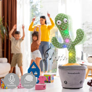 Cactus Dansant et Parlant avec Musique et LED Multicolores Pinxi InnovaGoods