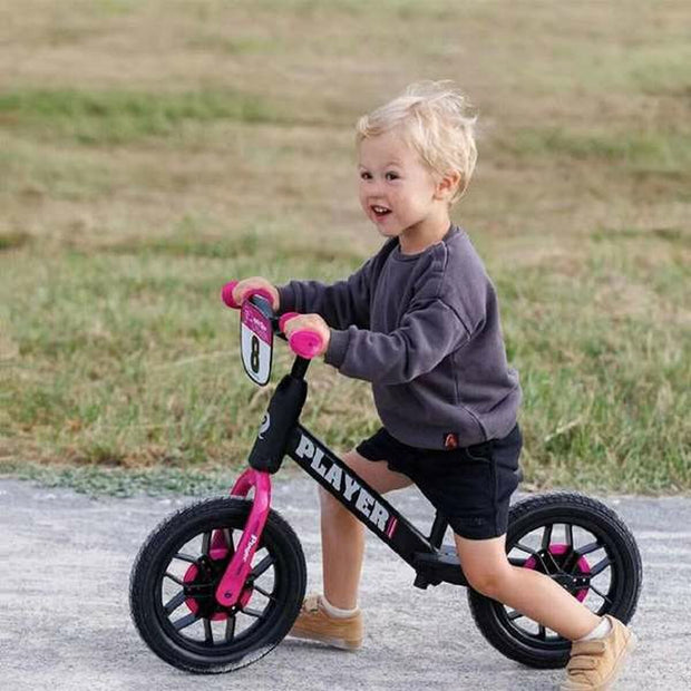 Vélo pour Enfants New Bike Player Lumières Rose 10"