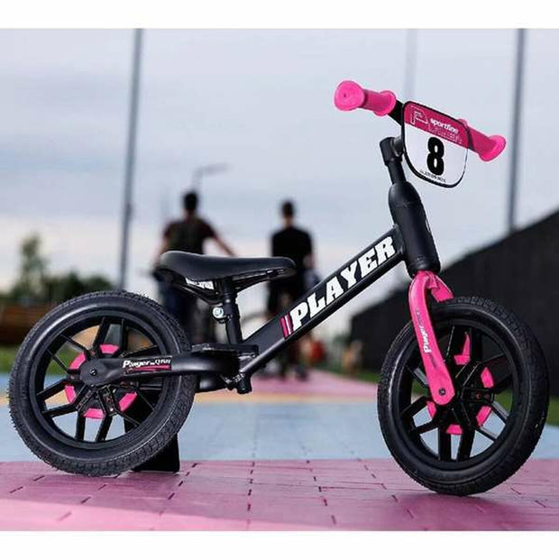 Vélo pour Enfants New Bike Player Lumières Rose 10"