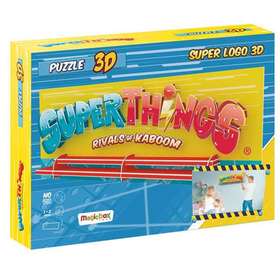 Puzzle 3D SuperThings 3D Superlogo 80 x 31 x 7,6 cm (80 x 31 x 7 cm)