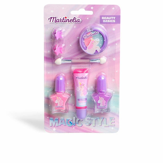 Kit de maquillage pour enfant Martinelia Unicorn Beauty Basics (7 Unités)