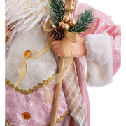 Décorations de Noël Rose Plastique Polyrésine Tissu 60 cm