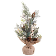 Décorations de Noël Multicouleur Naturel Plastique Ananas 50 cm