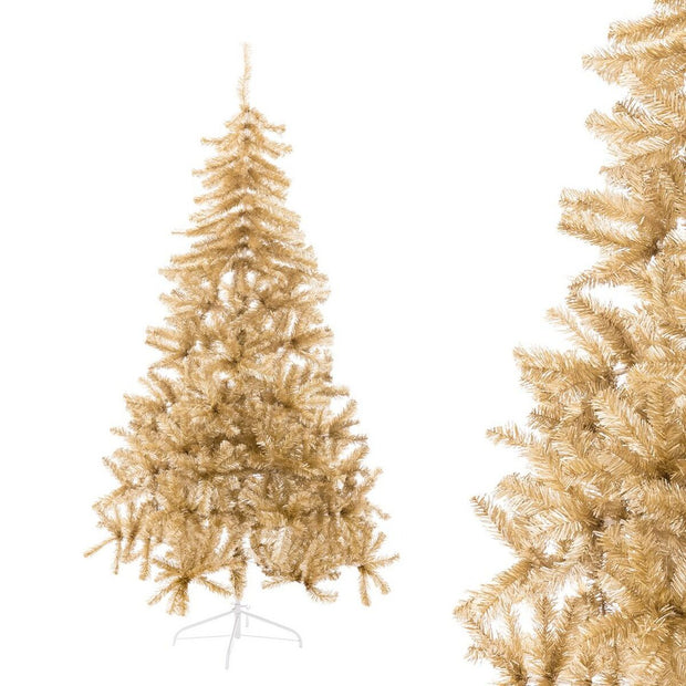 Sapin de Noël Doré Métal Plastique 210 cm