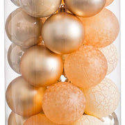 Boules de Noël Doré 6 x 6 x 6 cm (40 Unités)