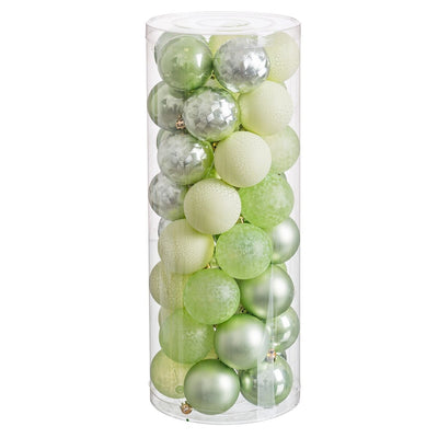 Boules de Noël Vert 6 x 6 x 6 cm (40 Unités)