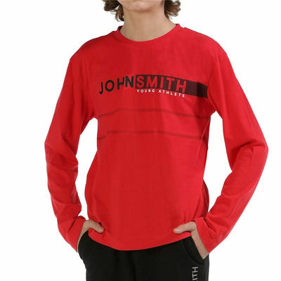 T-shirt à Manches Longues Enfant John Smith Bordo Rouge