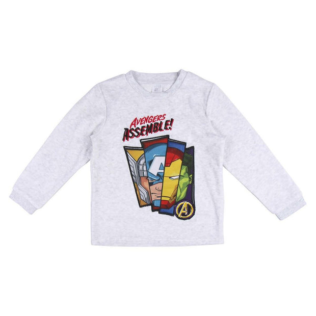 Pyjama Enfant The Avengers Gris